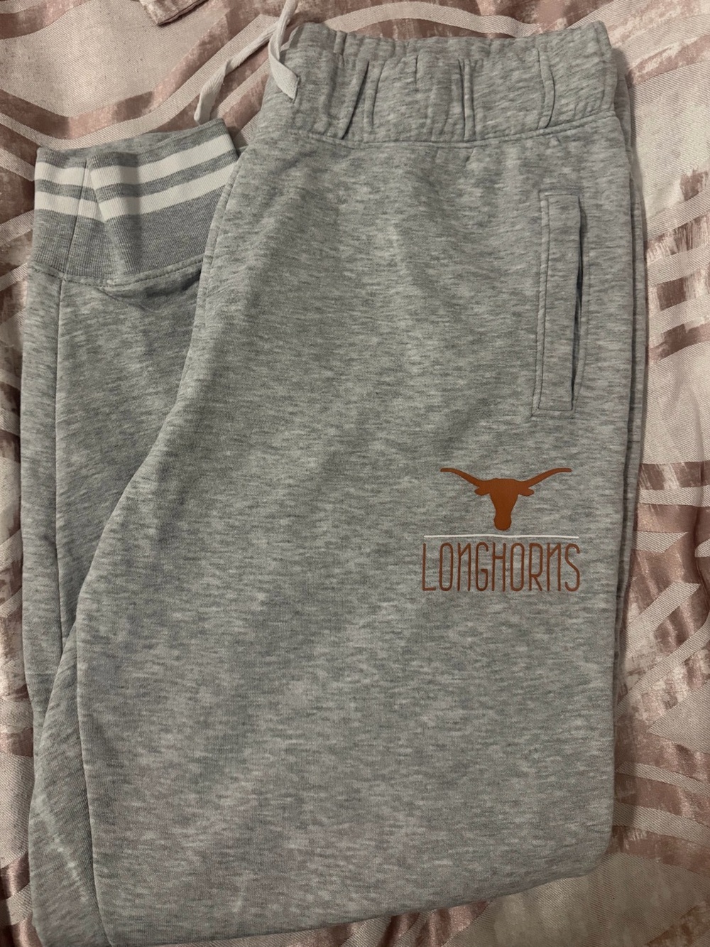 Champion Grey Longhorn Sweatpants